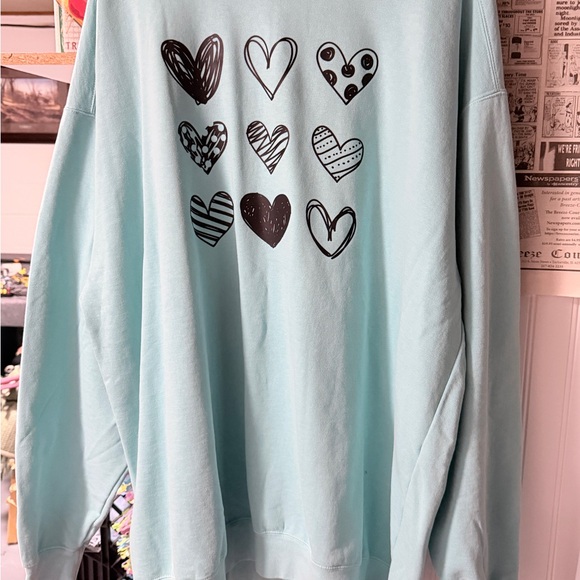 Comfort Colors Aqua Garment Dye Top - Picture 2 of 5